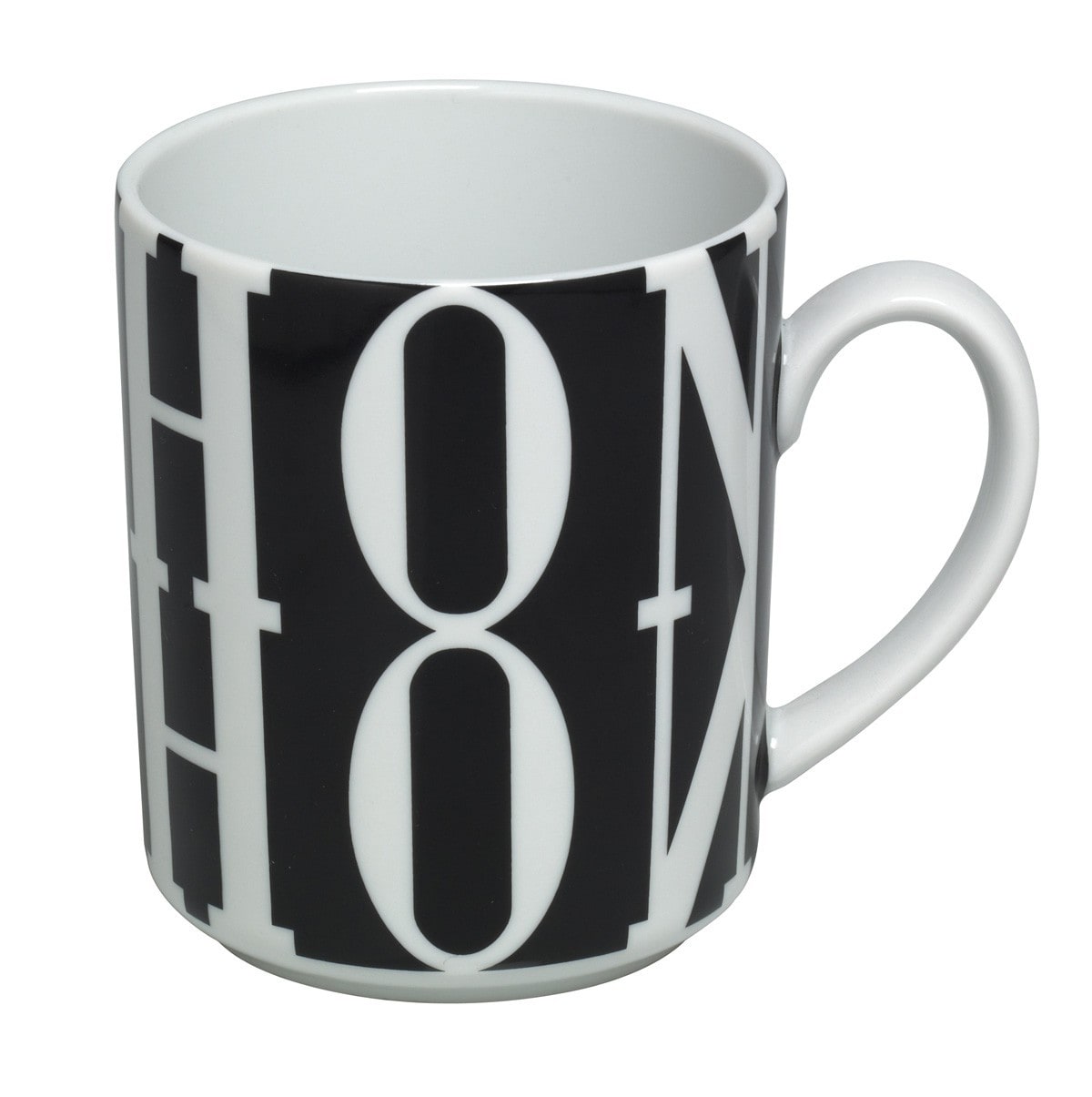 Mug noir et blanc
