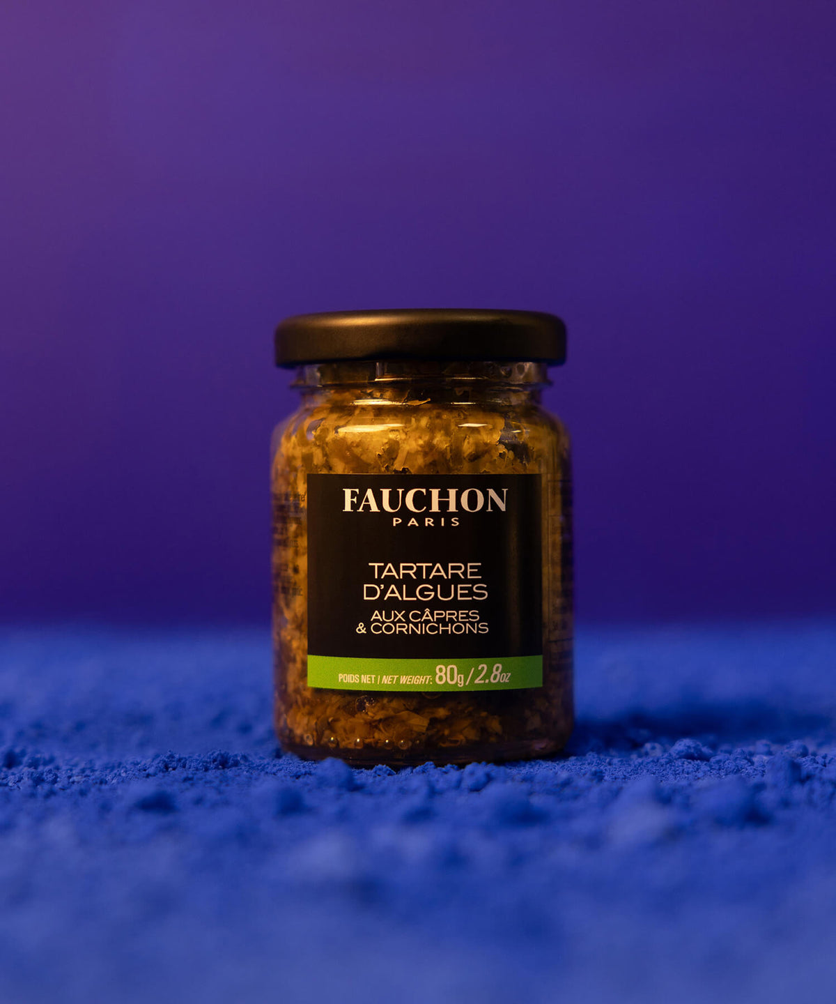 Tartare d'algues aux câpres & cornichons
