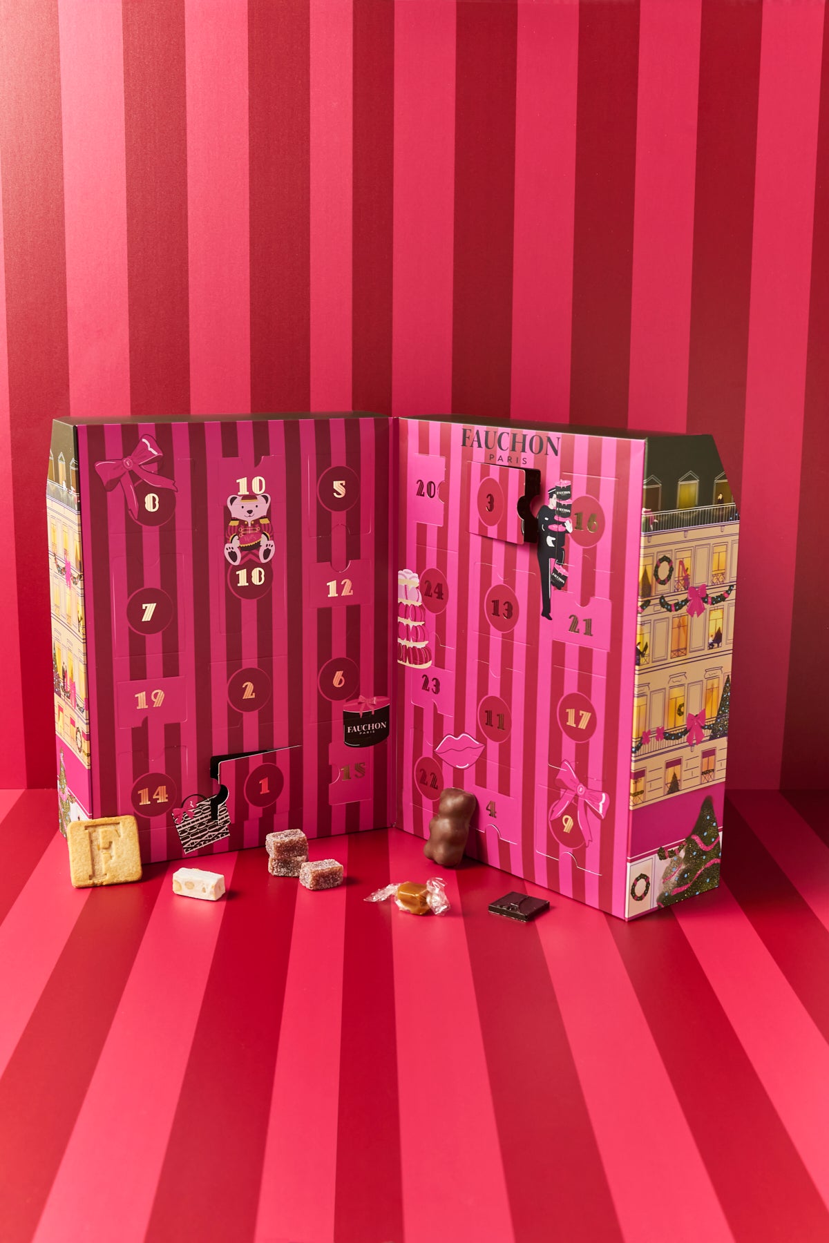Calendrier de l'avent confiserie FAUCHON L'HÔTEL