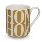 Mug or et blanc