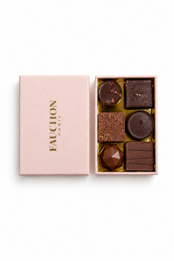 Écrin FAUCHON 6 chocolats ganaches